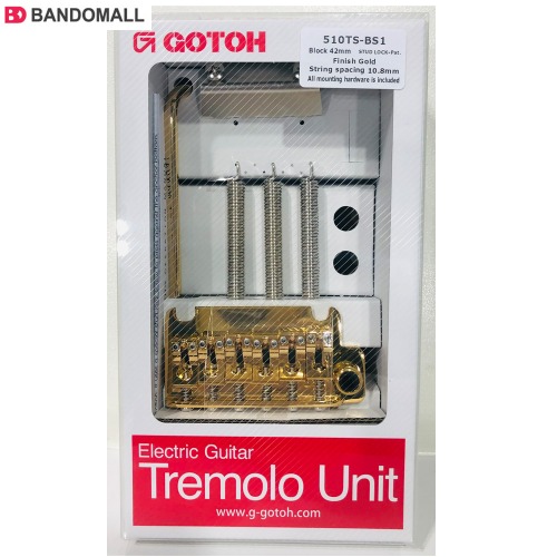 고또트레몰로 Gotoh Tremolo 510TS-BS1 Gold