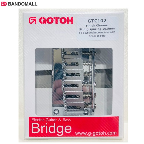 고또 일렉전기 기타브릿지 Gotoh Bridge GTC102 Chrome