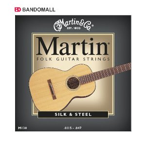 마틴 실크 어쿠스틱 기타스트링 Martin M130