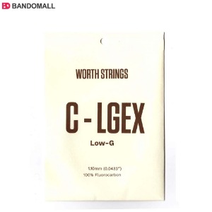 워스 우쿨렐레스트링 Worth ukulele C LG EX63