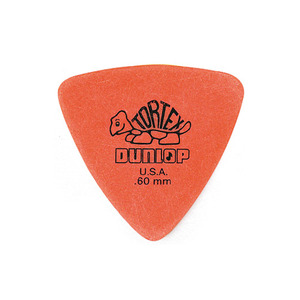 기타피크 던롭기타피크 던롭톨텍스 Dunlop tortex triangle 0.60mm