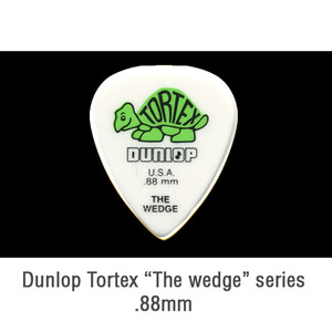 기타피크 던롭기타피크 던롭톨텍스 Dunlop Wedge tortex.88mm