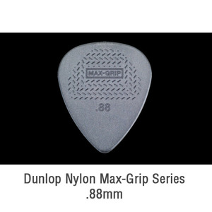 기타피크,던롭기타피크,Dunlop Maxgrip pick.88mm