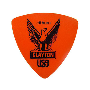 기타피크,클레이톤피크,클레이톤덜린피크,Clayton Derlin triangle 0.60mm