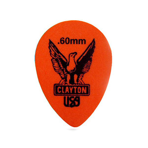 기타피크,클레이톤피크,클레이톤덜린피크,Clayton Derlin Teardrop 0.6mm