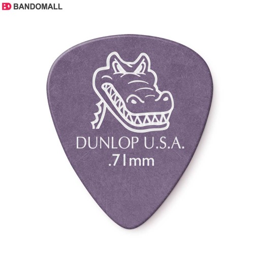 던롭 기타피크 Dunlop Gator Grip 0 .71mm
